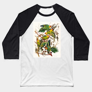 Carolina Parrot from Birds of America (1827) Baseball T-Shirt